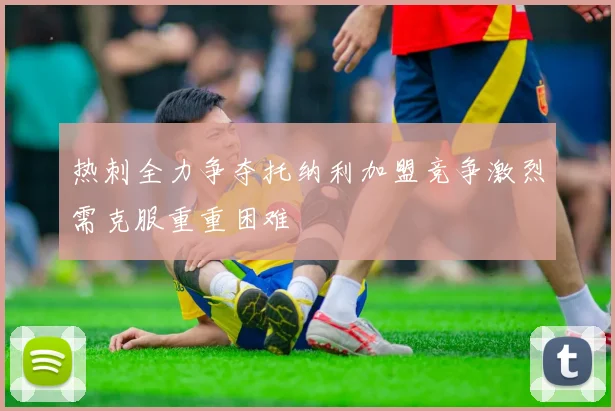 热刺全力争夺托纳利加盟竞争激烈需克服重重困难